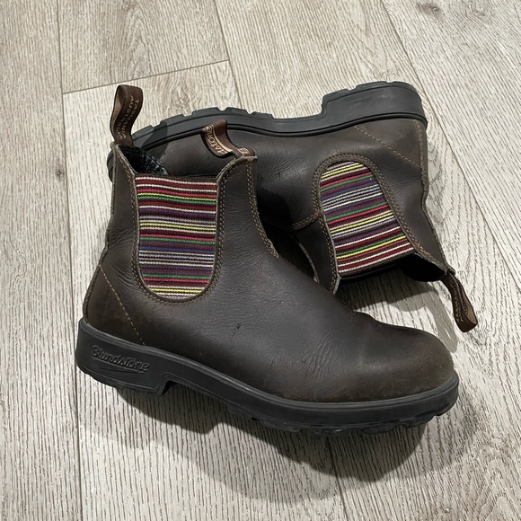 Shoes | Blundstone 149 Chelsea Boots Stout Brown Size 8 Us | Poshmark